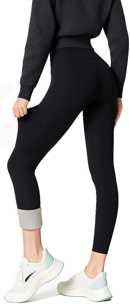 Amazon | [ROKUA] サメレギンス レディース 裏起毛 レギンス ハイ